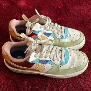 Air force 1s 🩵
